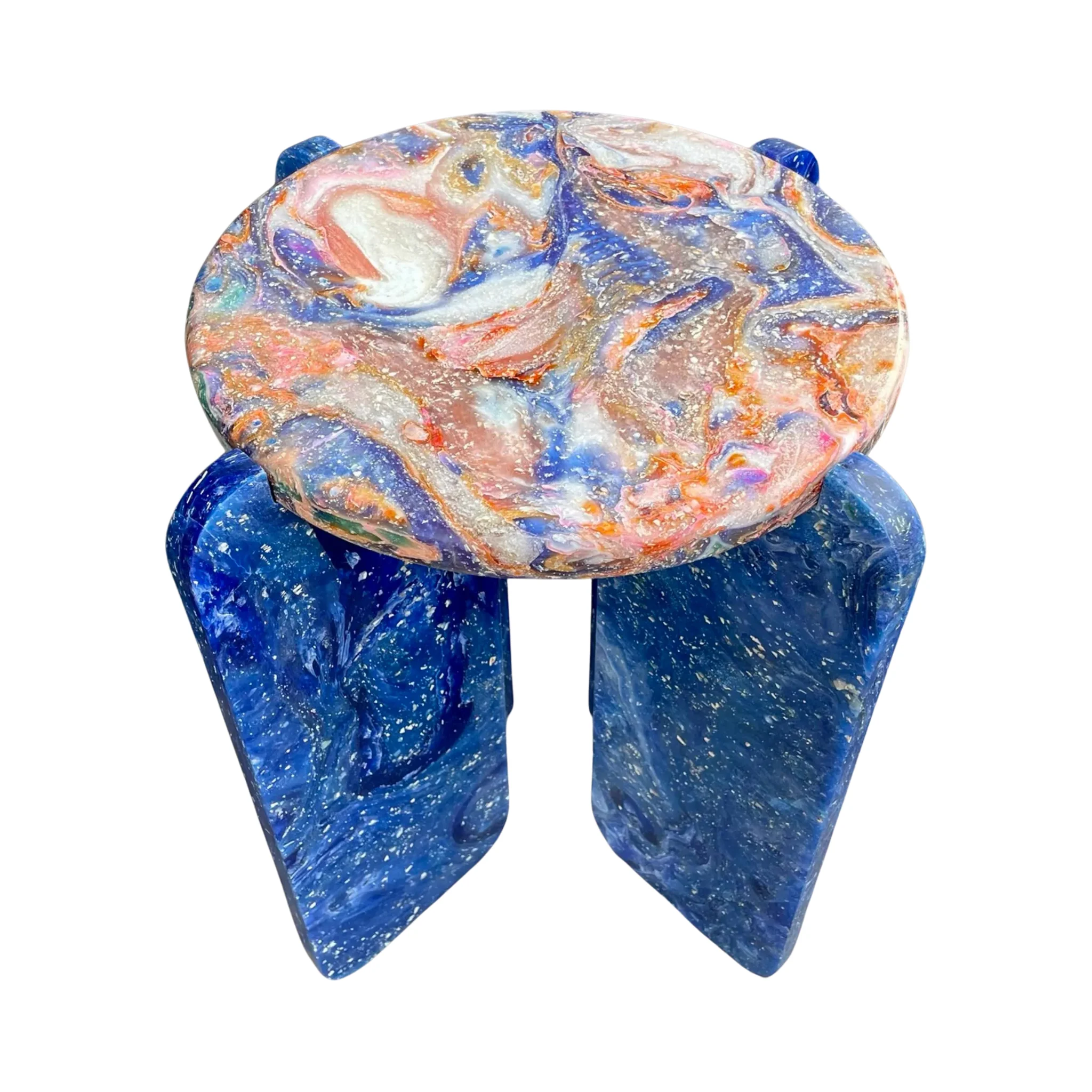 Planet Wave Stool In Bio-Based Materials - Round Design 0