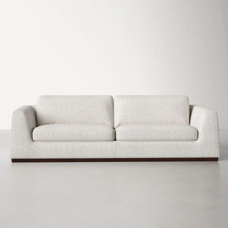 Beale Red Beech Wood Sofa With High-Density Upholstery 0