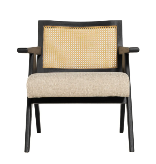 Kelly Cane Upholstered Armchair 4