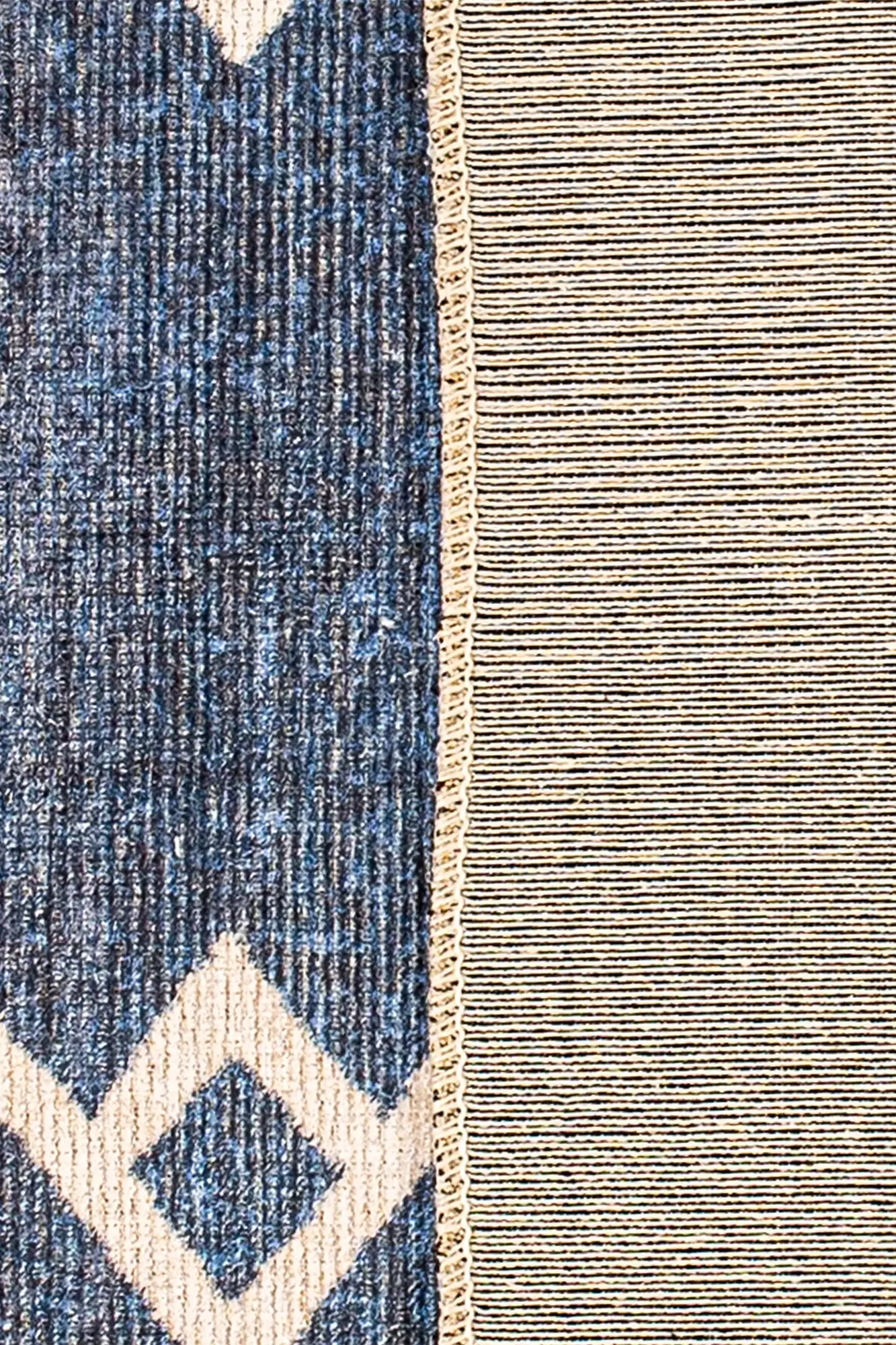 Badawi Digital Woven Rug Dark Grey 1