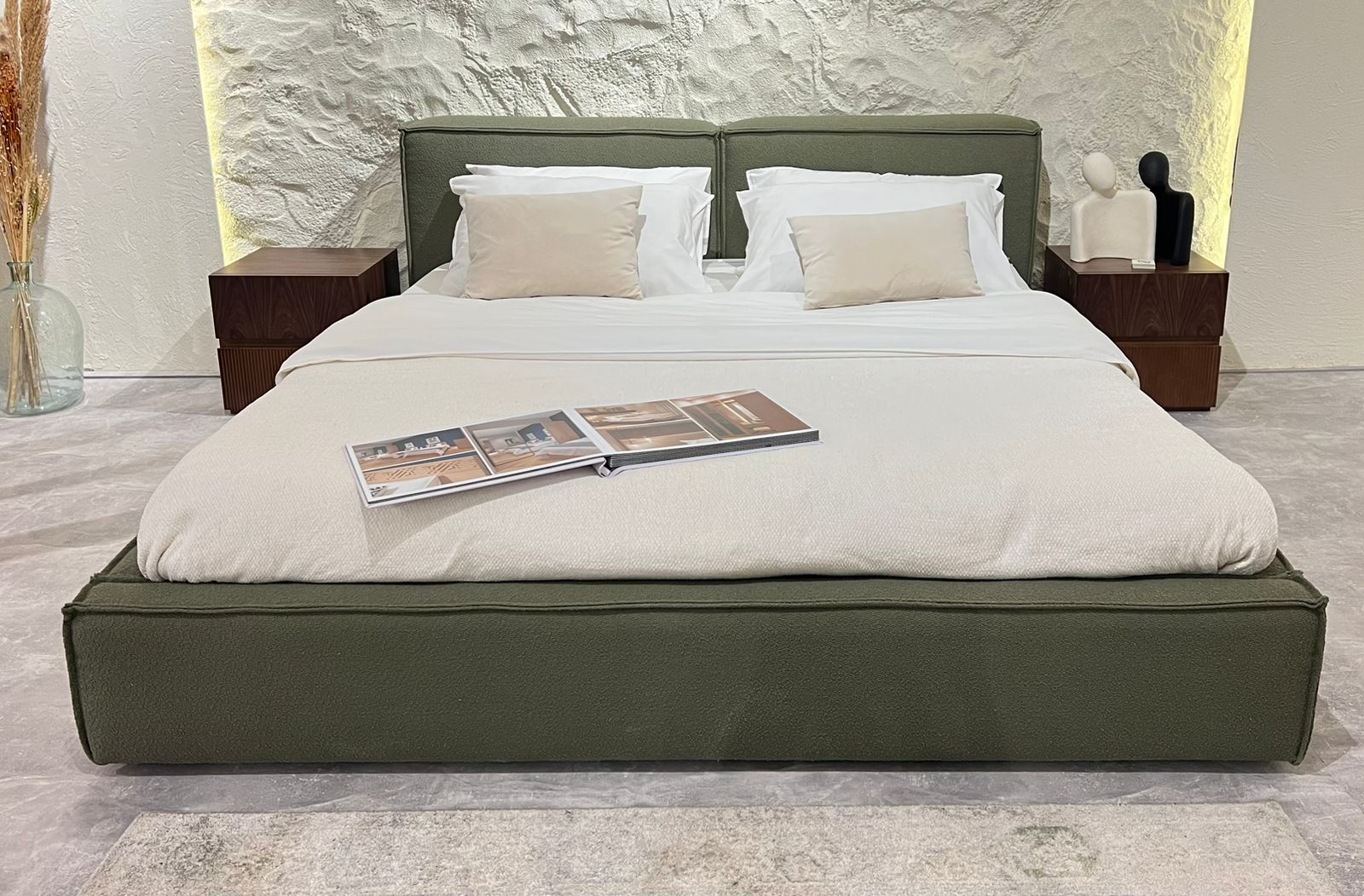 Ravel Bed Fully Upholstered 1