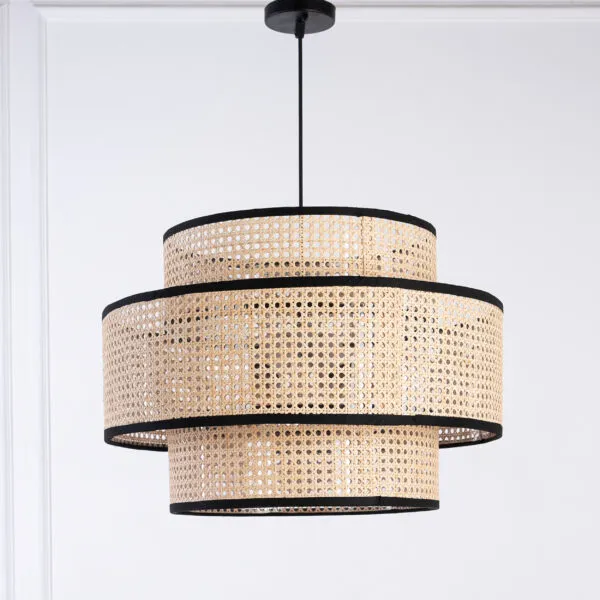boho rattan pendant lamp BL13 0