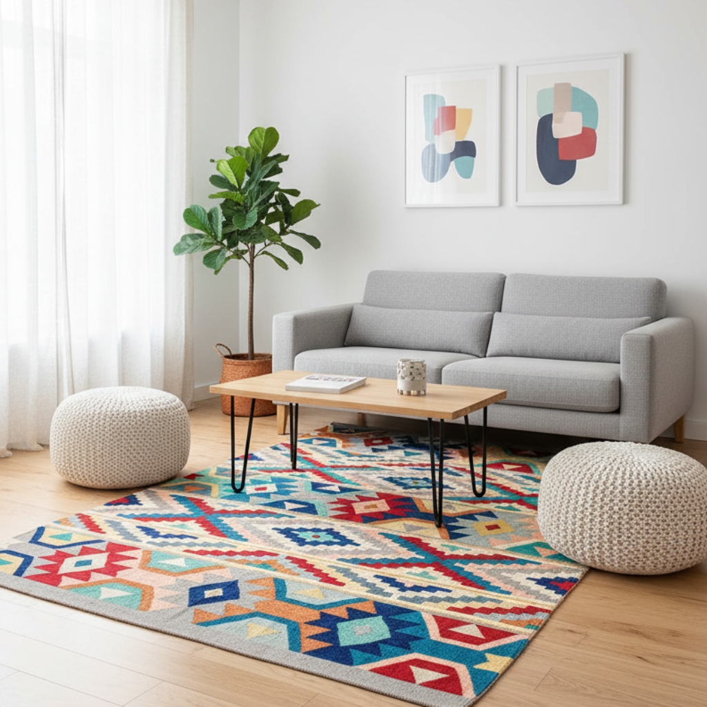 Elderweft Rug - Handmade Wool Kilim 2