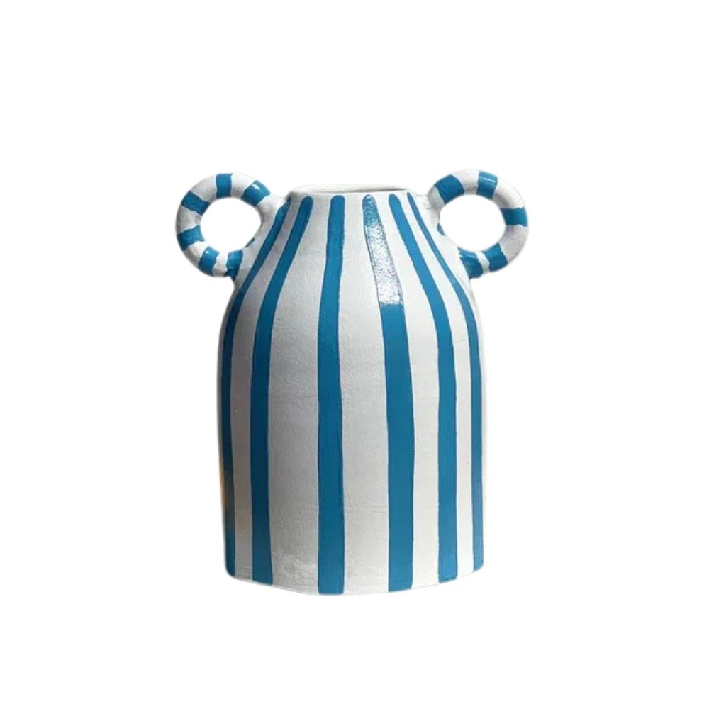 Two Arms Vase – Whimsical Form with a Mediterranean Feel image