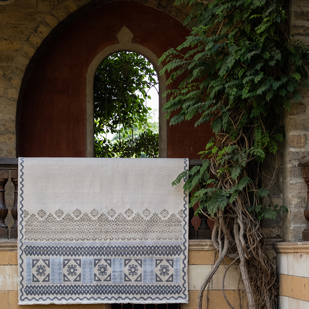 Lattice Hand-knotted Carpet 2