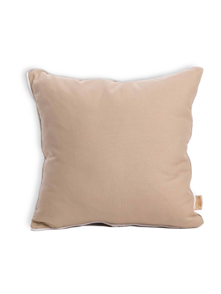 Solid (P) Cushion (Beige x Ekru) image