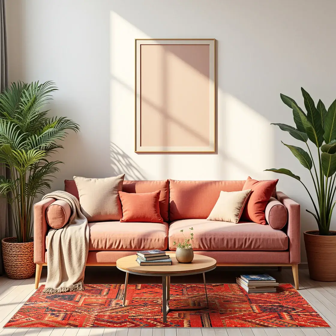 Marrakesh Digital Woven Rug – Boho Energy With Soft Texture 2