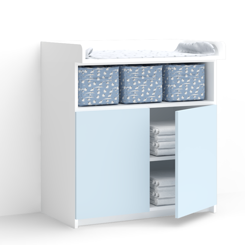 Meda Convertible Changing table (Hinged doors) 9
