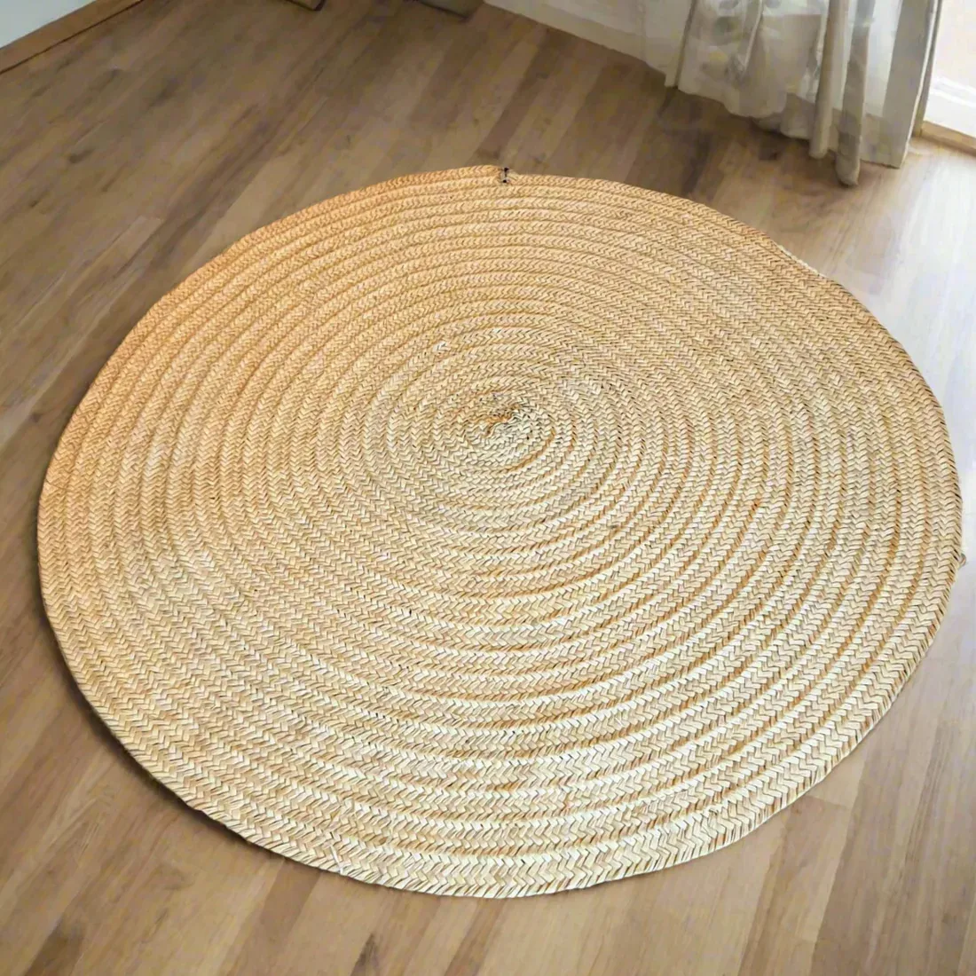 Round Handmade Rug 1