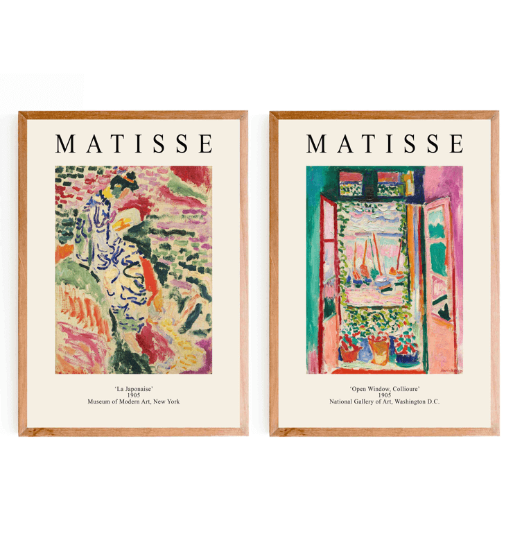 Set of 2 Matisse Frames 0