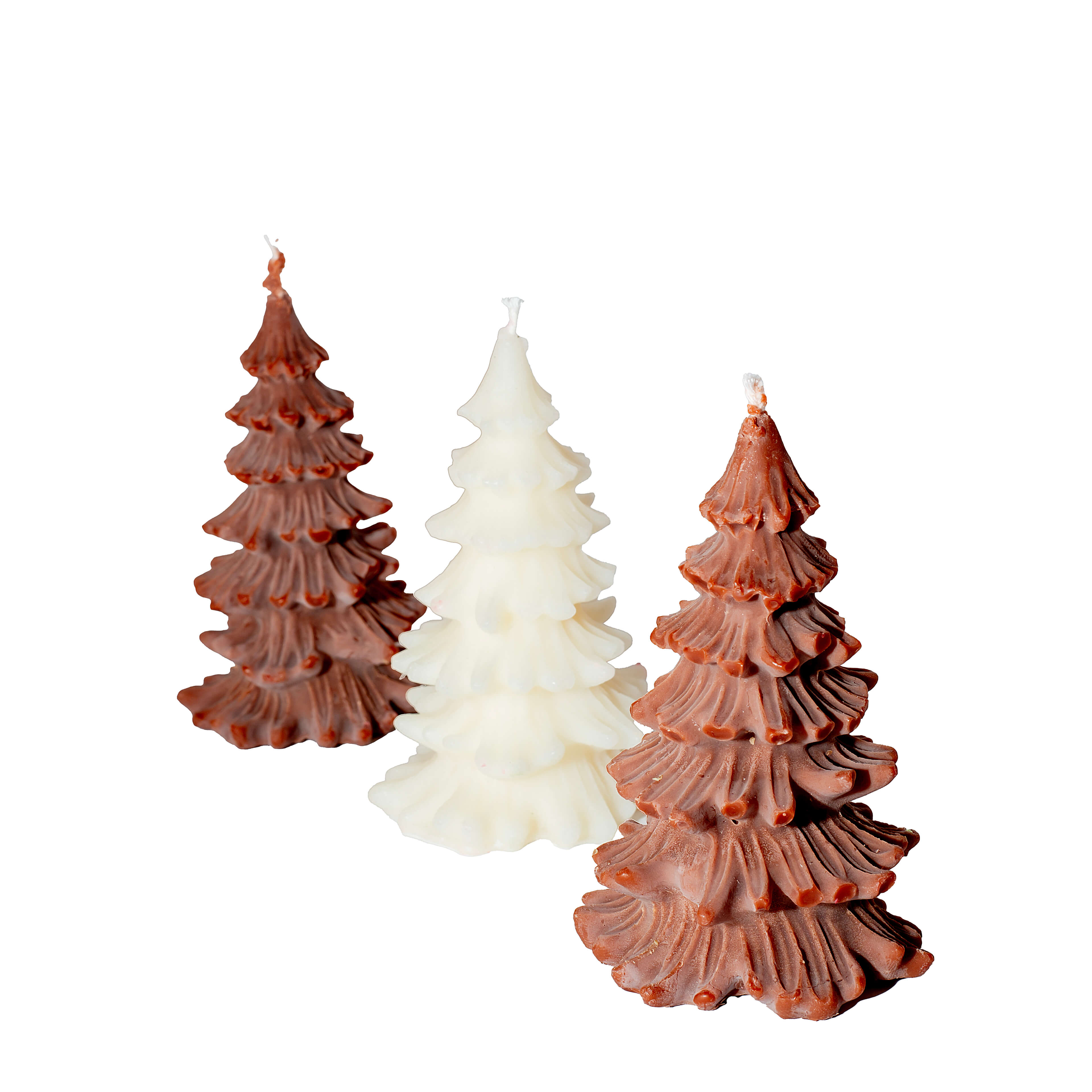 Festive Christmas Tree Candle - A Touch of Warmth 1