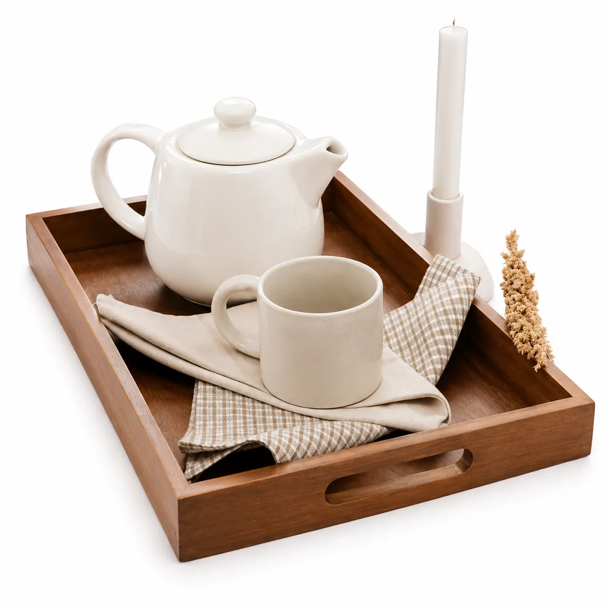 Mahogany Tray - Large size image