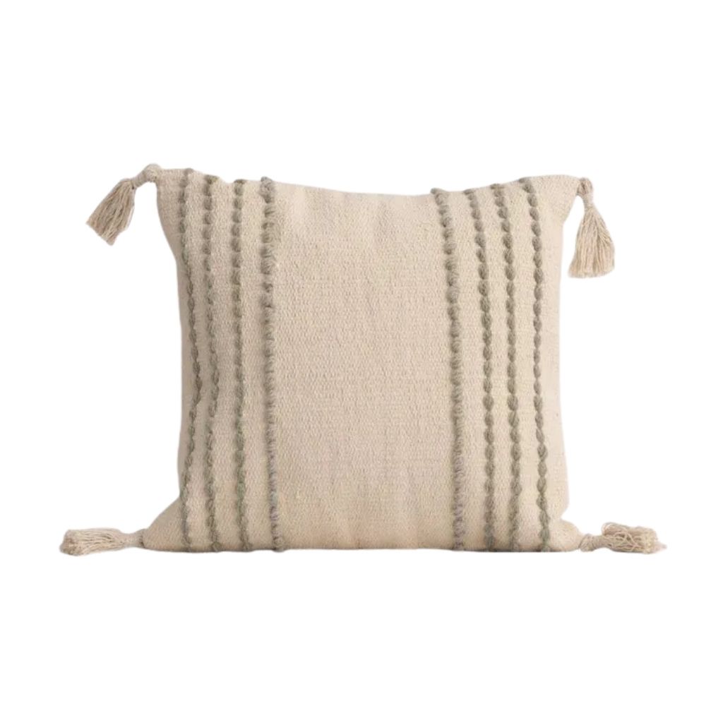 Jade Cotton Cushion 0