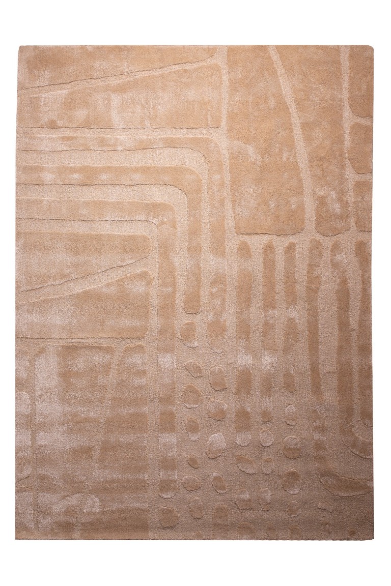 Soft Contours Hand-Tufted Wool Blend Rug 0