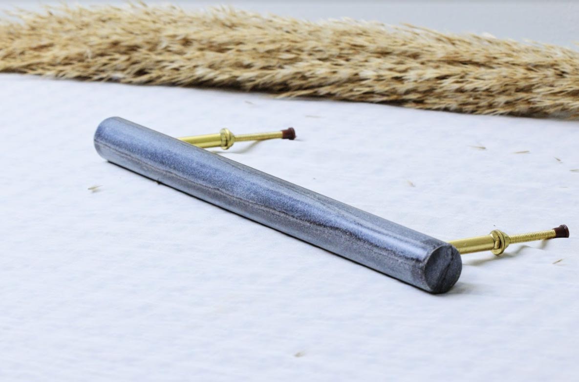 Gray Marble Handle (Long) 1
