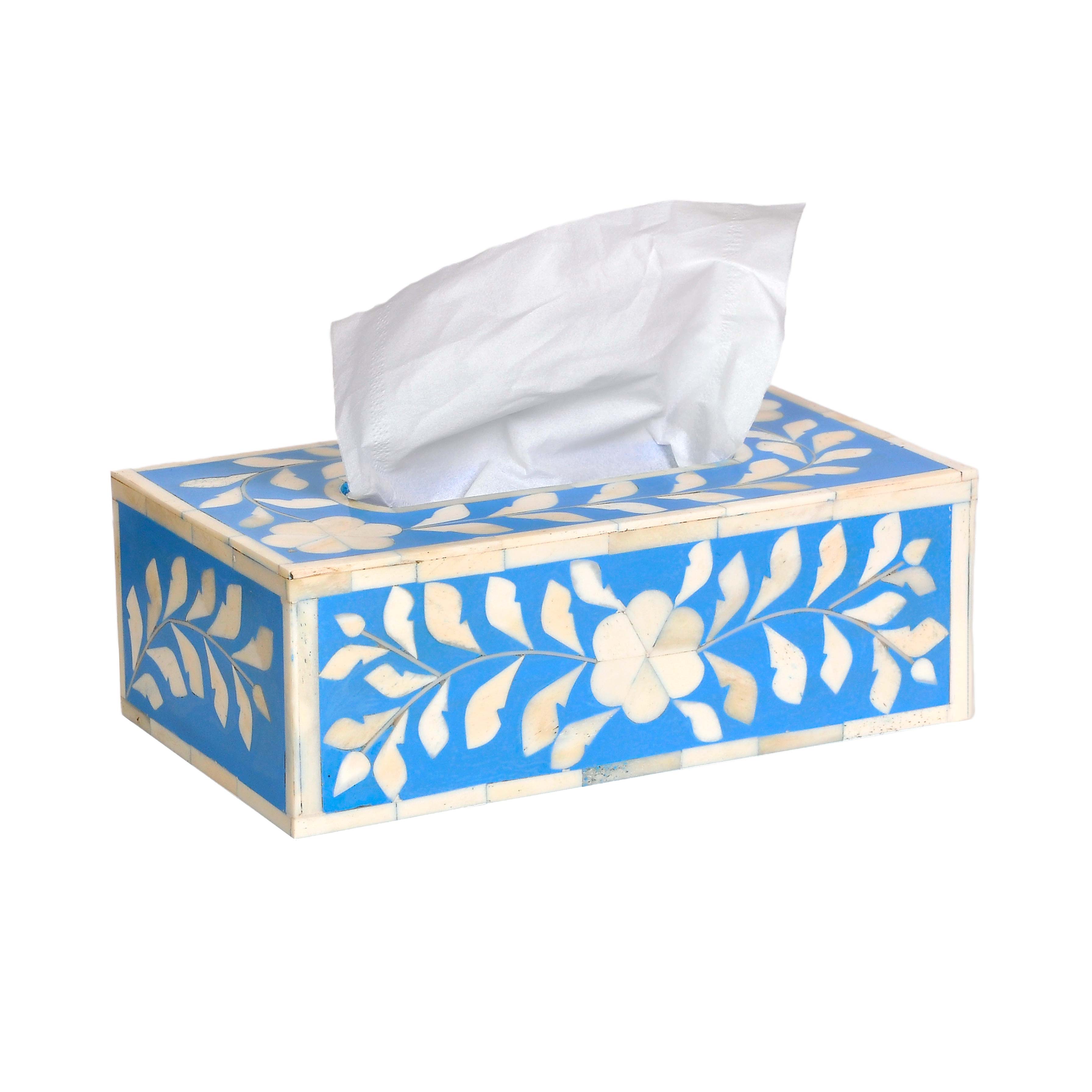 Blue Moroccan Tissue Box image