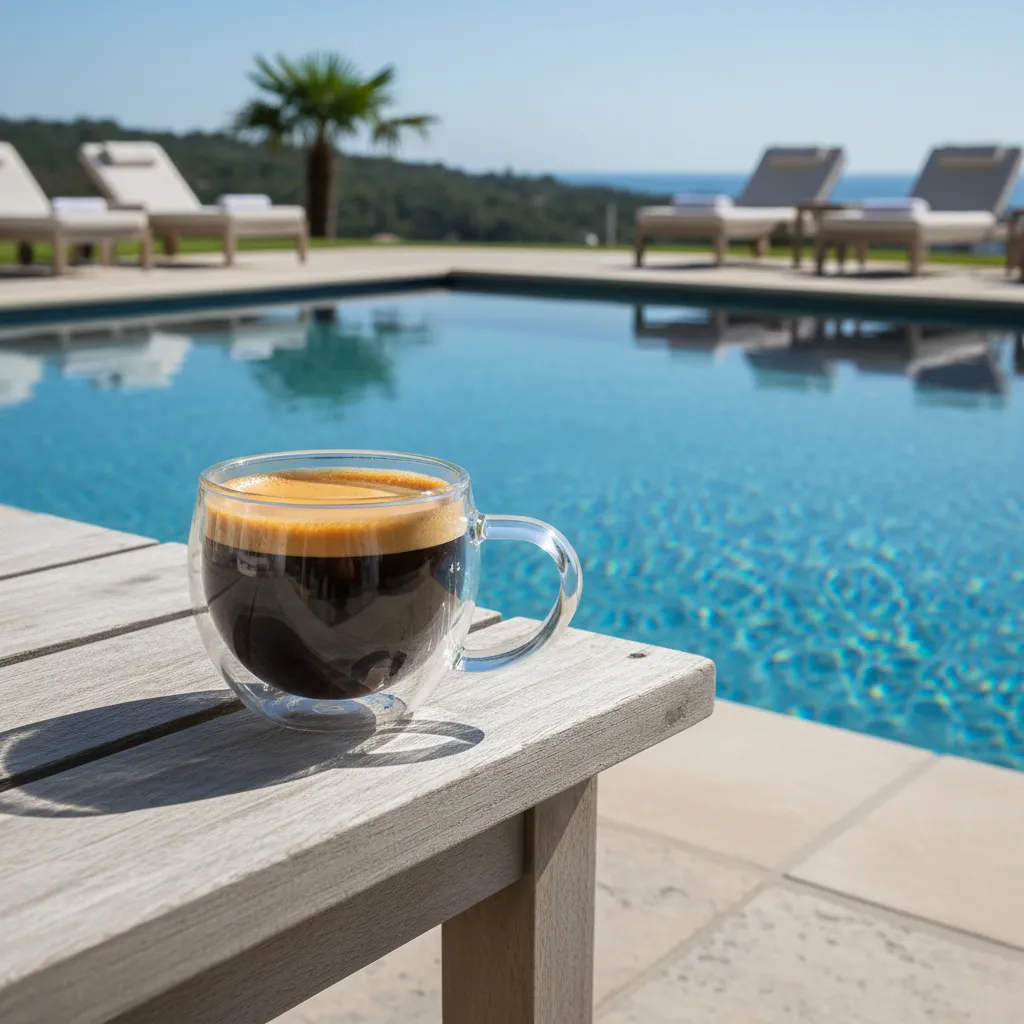 Double Glass Espresso Mug 2