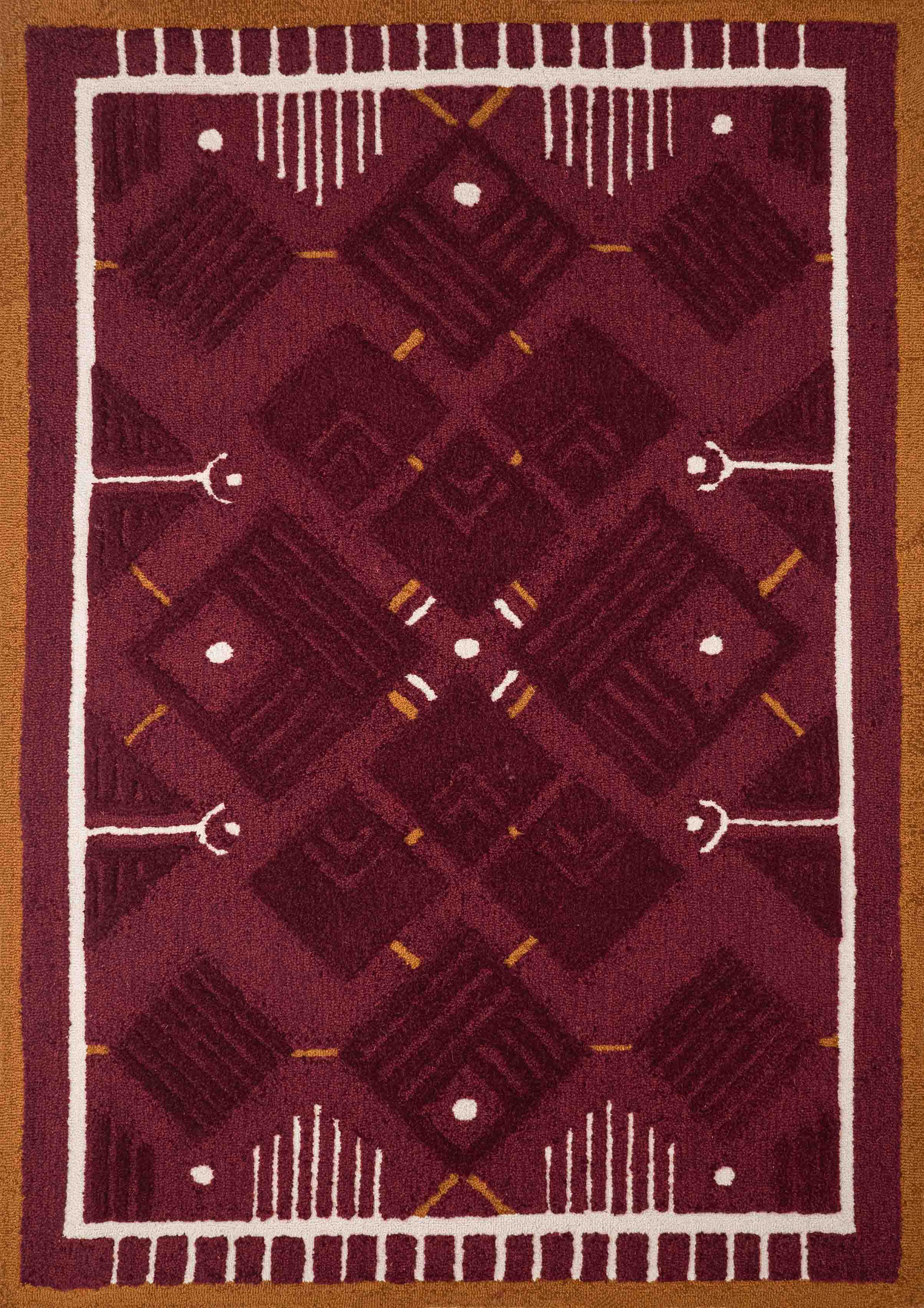 Samboksa Maroon Rug 0