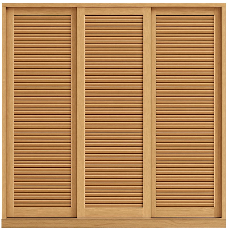 Fae Shutter Sliding Wardrobe 0