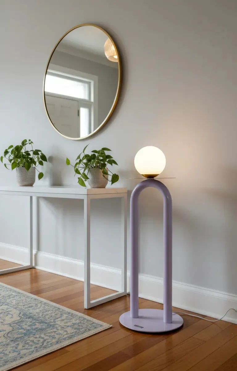 Floor Lamp - Purple 3