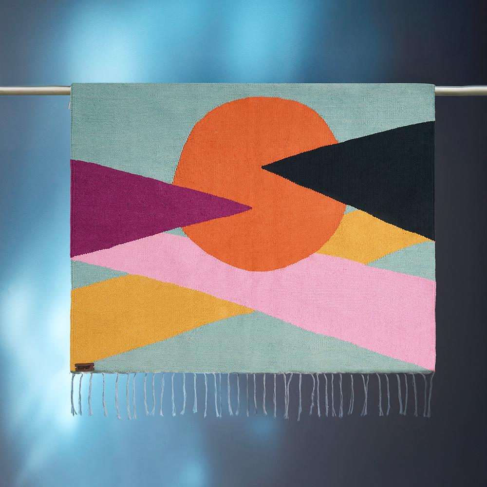 Full Moon Kilim Wall Art 1