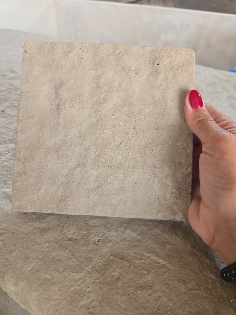 Rocky Textured Coffee Table With LED Lights - Outdoor 5