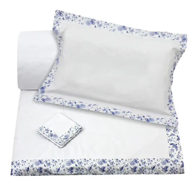 غطاء لحاف بلو روبنز مع أكياس وسائد