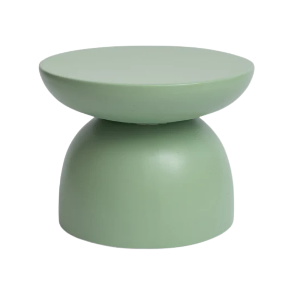 Orb Side Table - sage 0