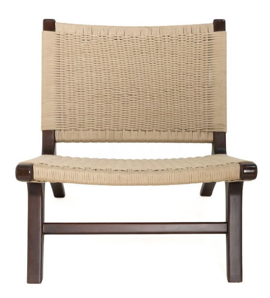 Terri Boho Woven Chair – Natural Zan Wood Frame 5