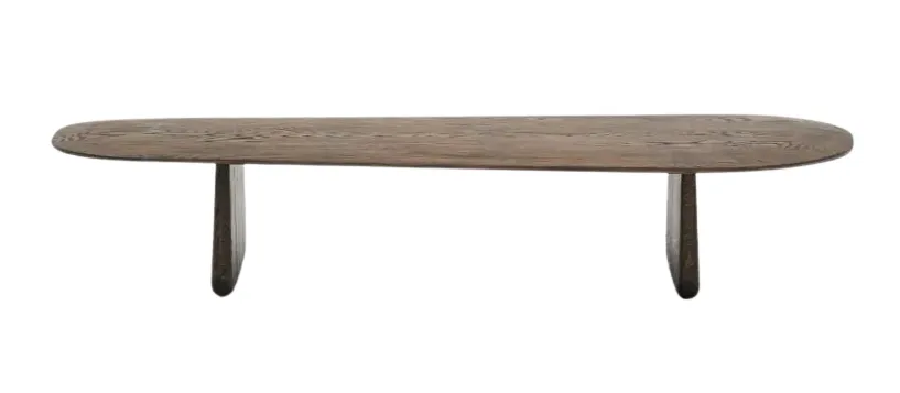 طاولة قهوة بيريتا من خشب البلوط الطبيعي image