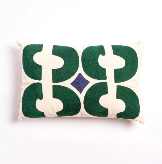 Gisela Green Cushion 0