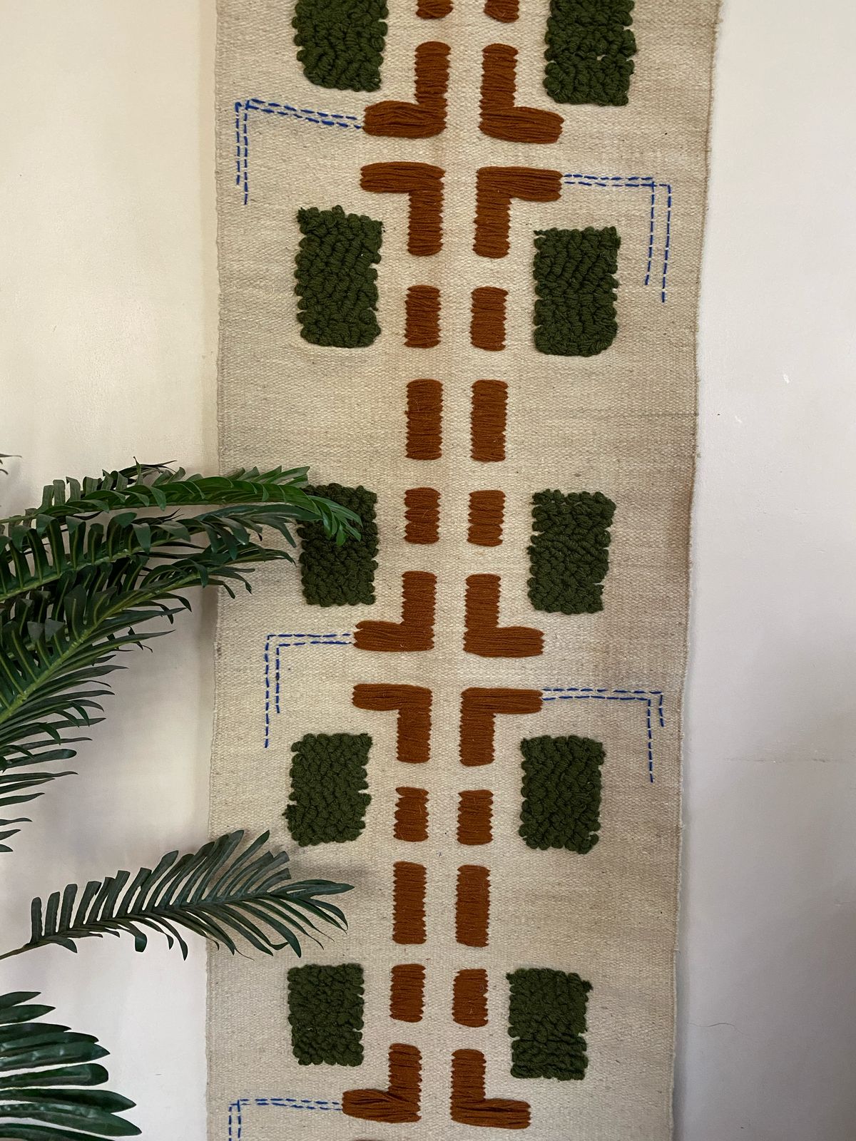 Marching Waves Woven Wall Art image