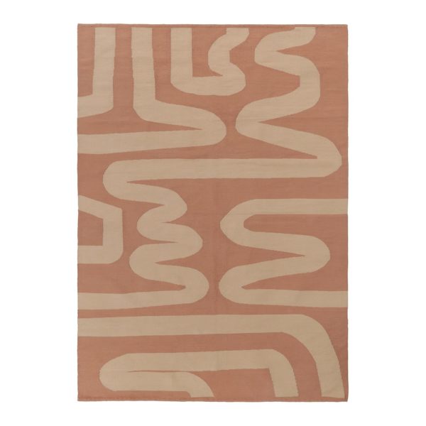 Brush Rug – 100% Cotton Handwoven Minimalist Rug 0