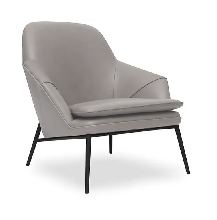 AC027 Armchair Leather Upholstered 0