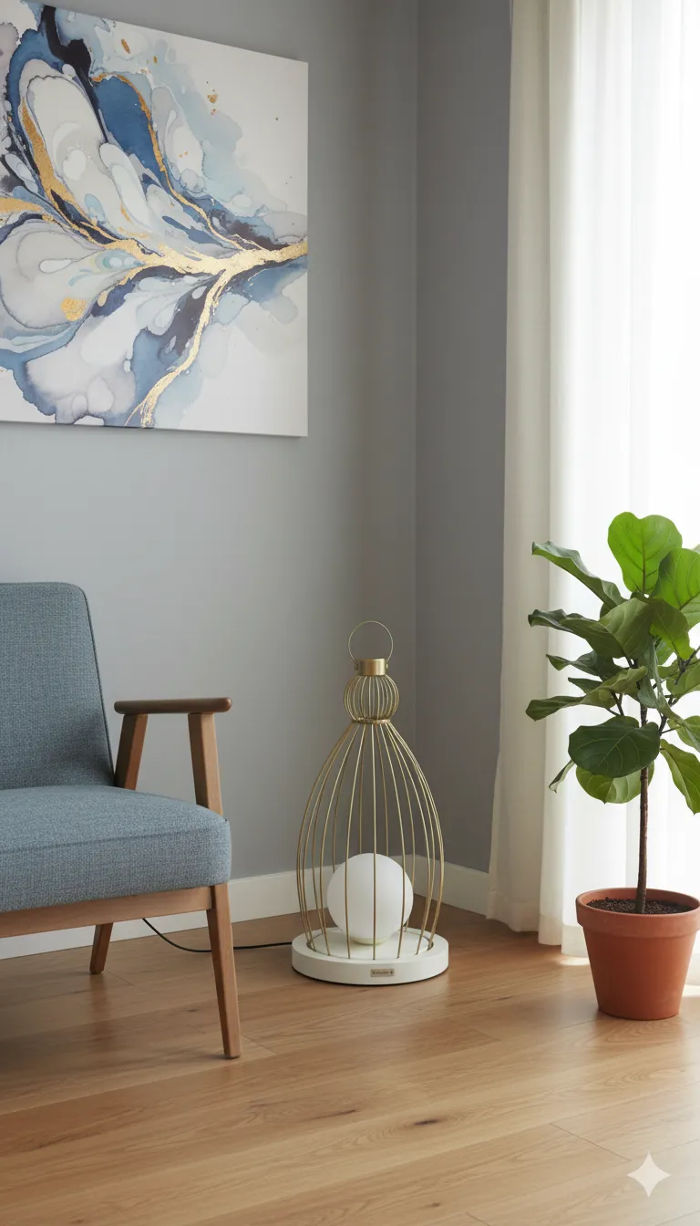 Floor Lamp - Gold YL-FL-771N-1L 2