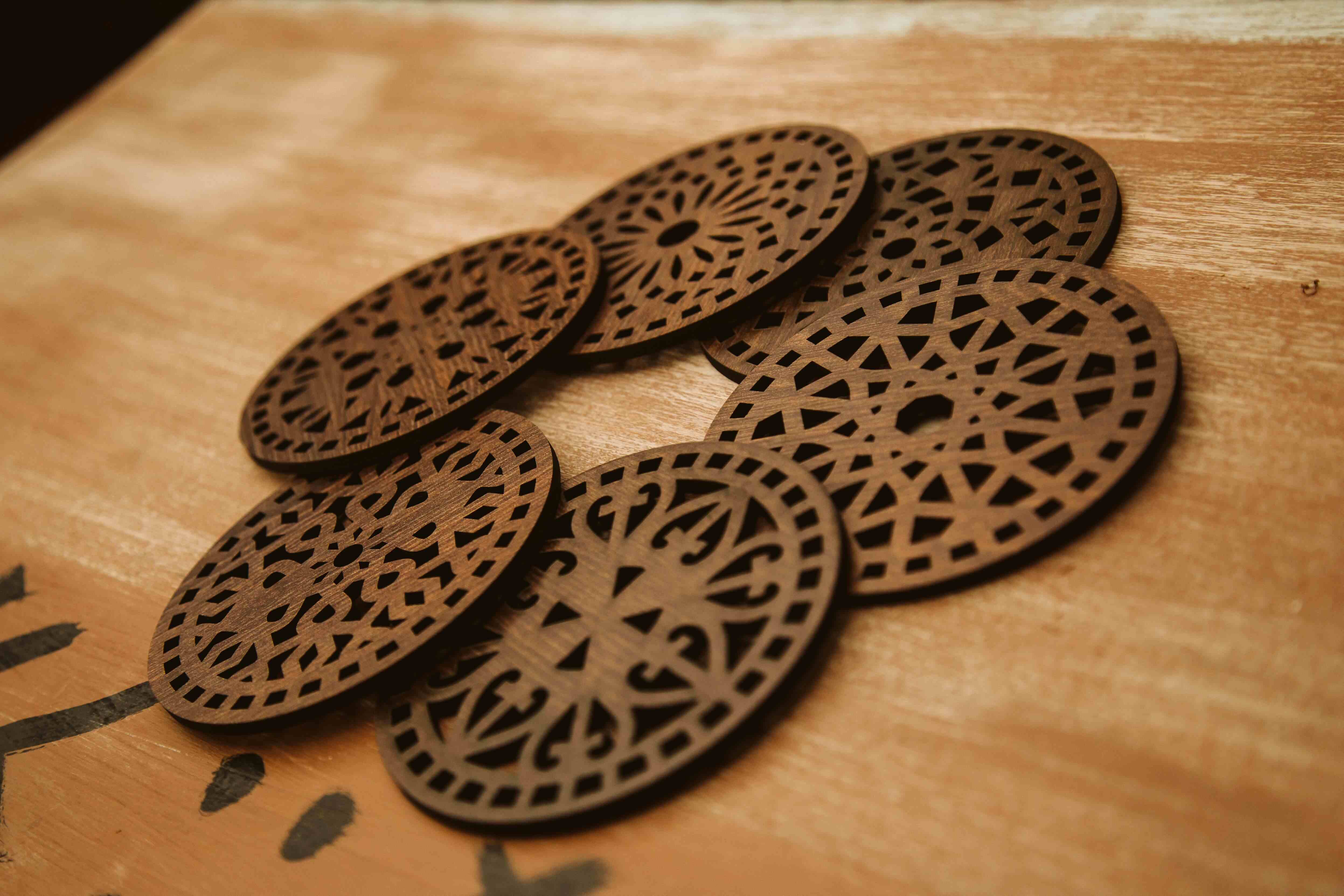 The Charm Coasters - Set of 6 1