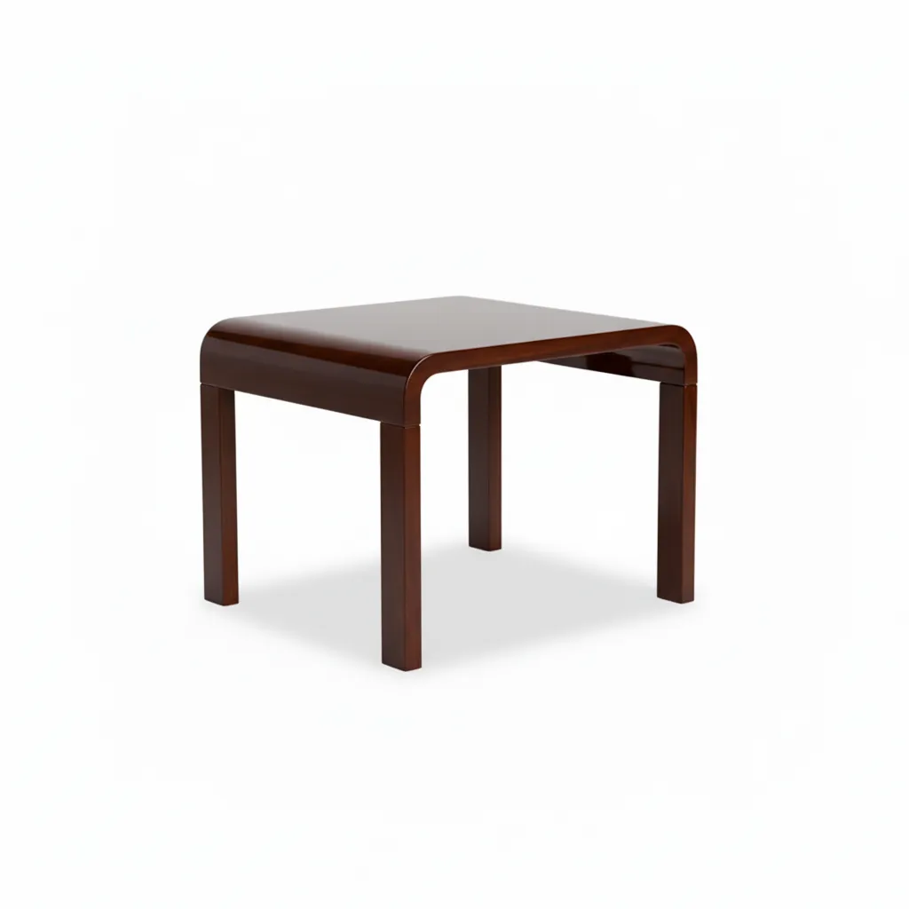 طاوله جانبيه مود - خشب جوز - تصميم مستطيل 0