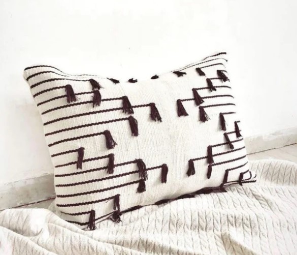 Isla Handwoven Pillow 0