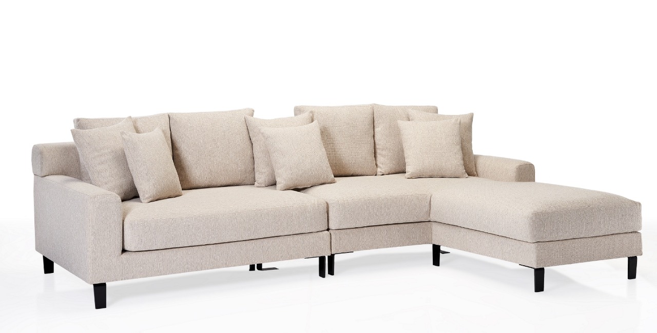 Alenny Modern L-Shape Sofa 3