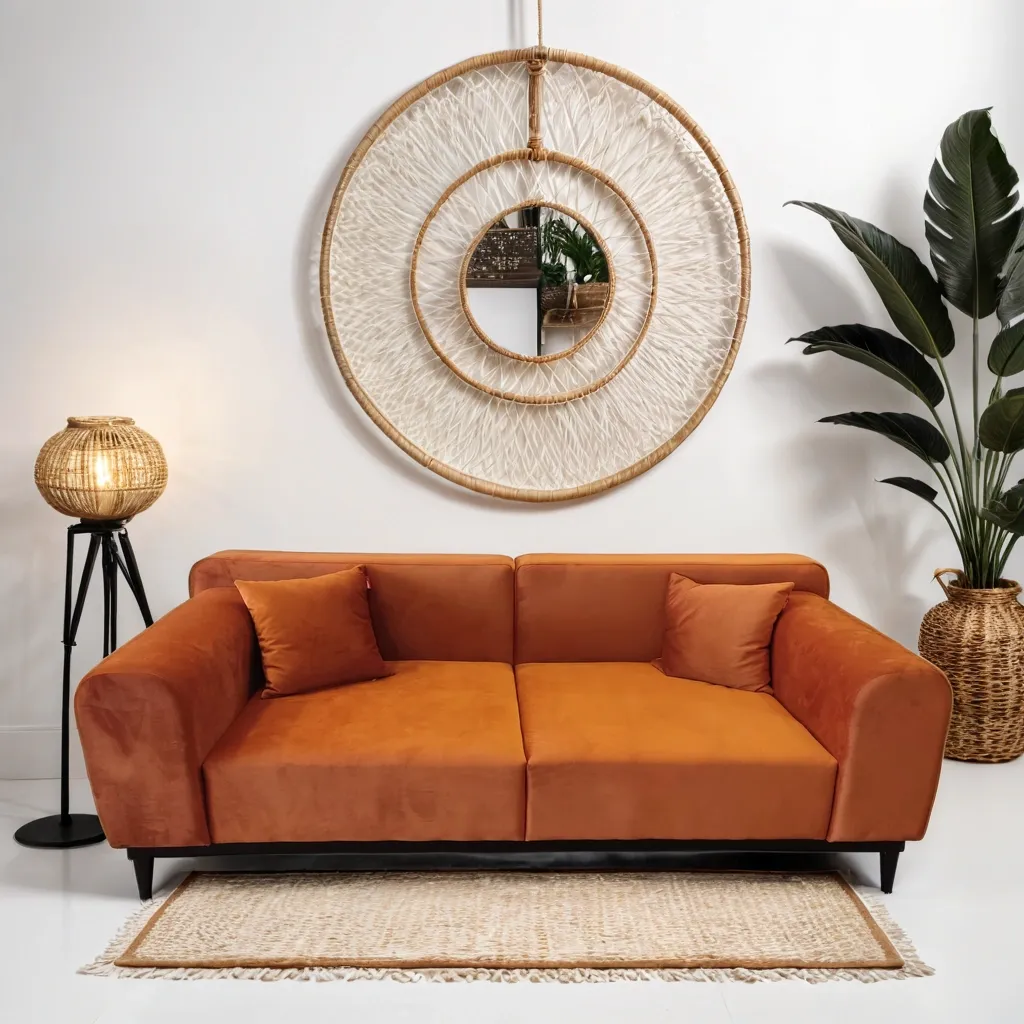 Ciara Natural Wood Sofa - Hippo 225 1