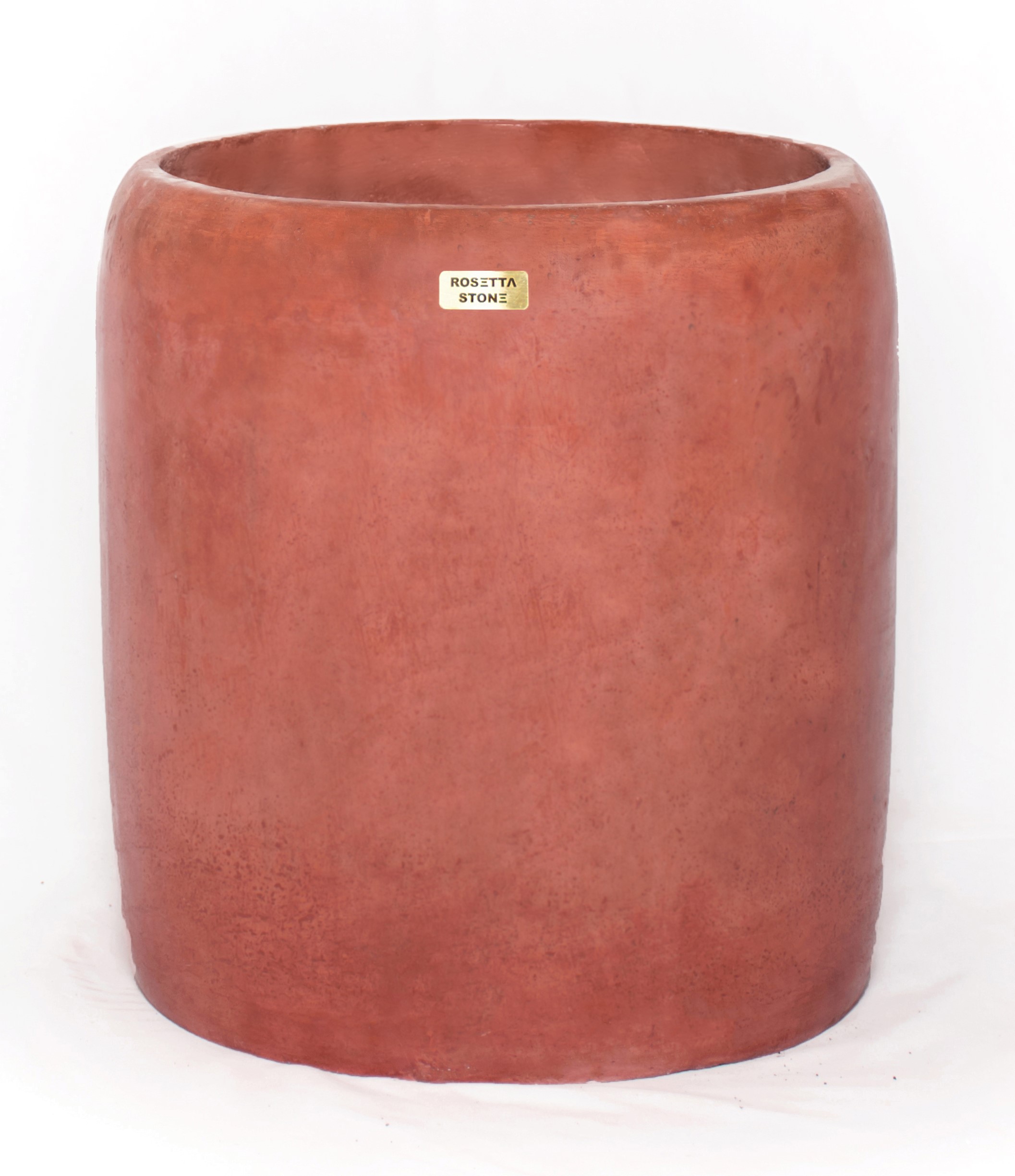 Cleo Medium Pot, round and barrel like, excellent for indoor or outdoor 1