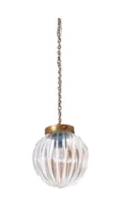 Round Glass Pendant 0