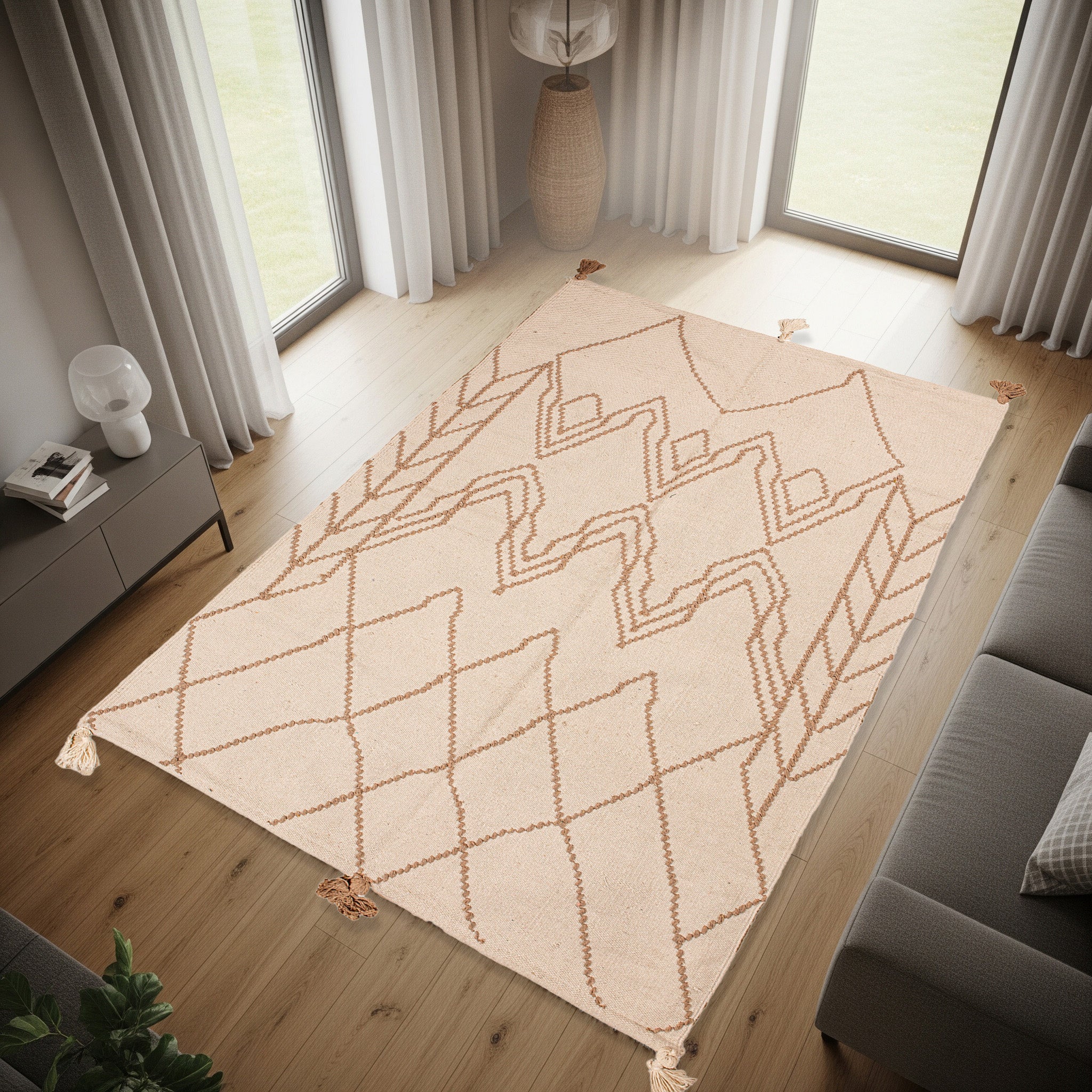 Anatolian - Handmade Cotton Kilim 1