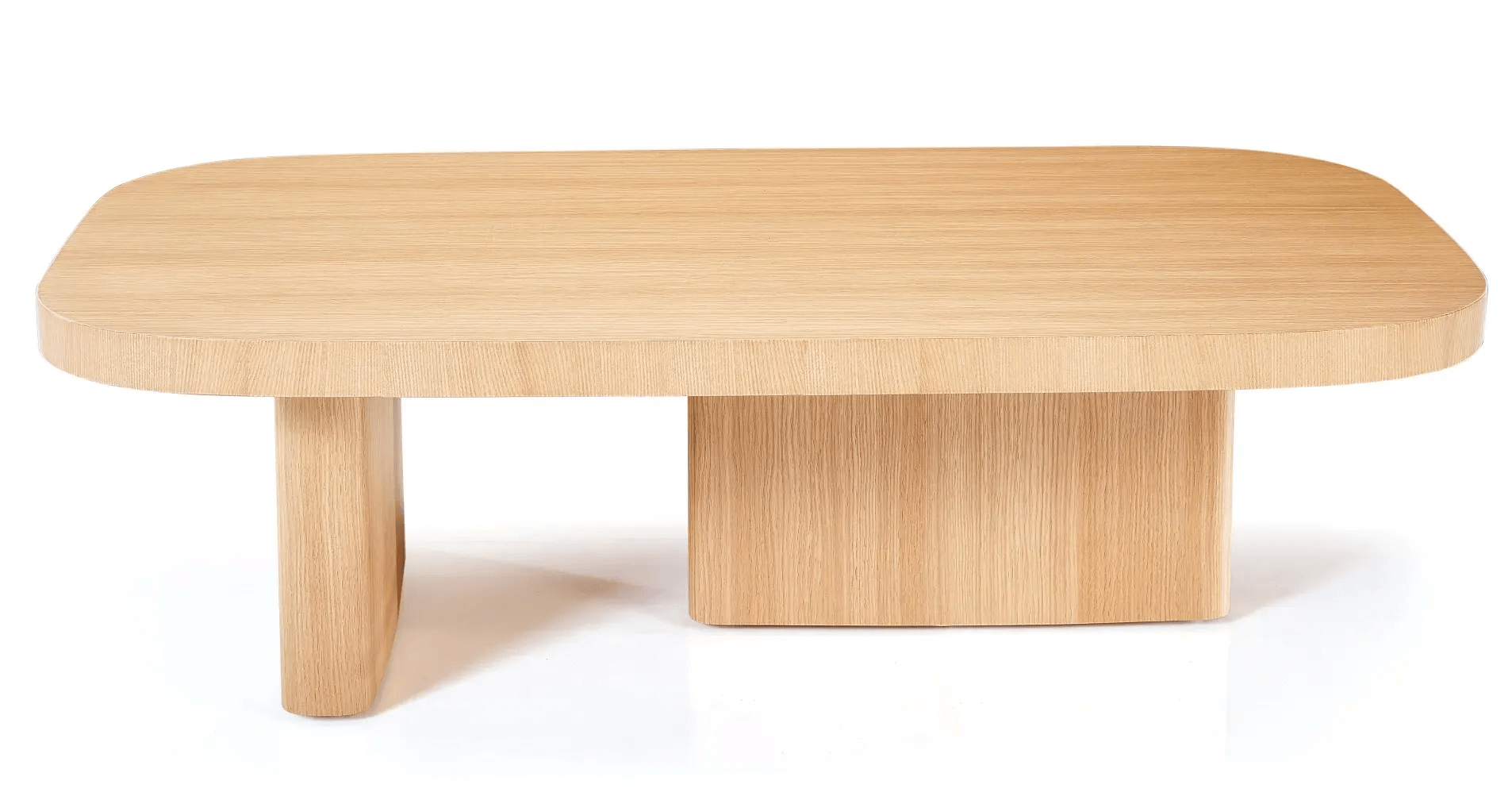 Arket Wooden Coffee Table With Artistic Structure 0