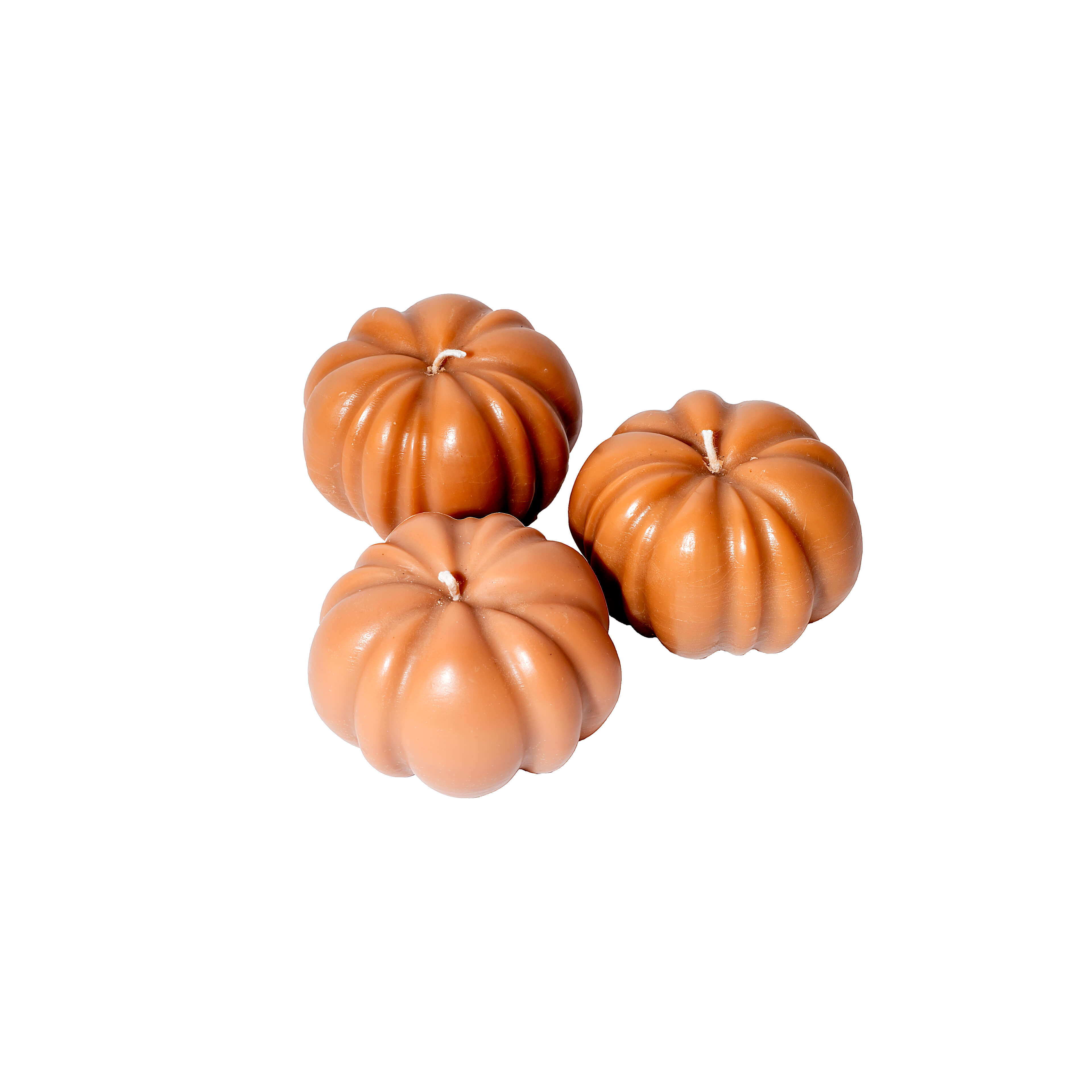 Festive Pumpkin Decorative Caramel Candle 1