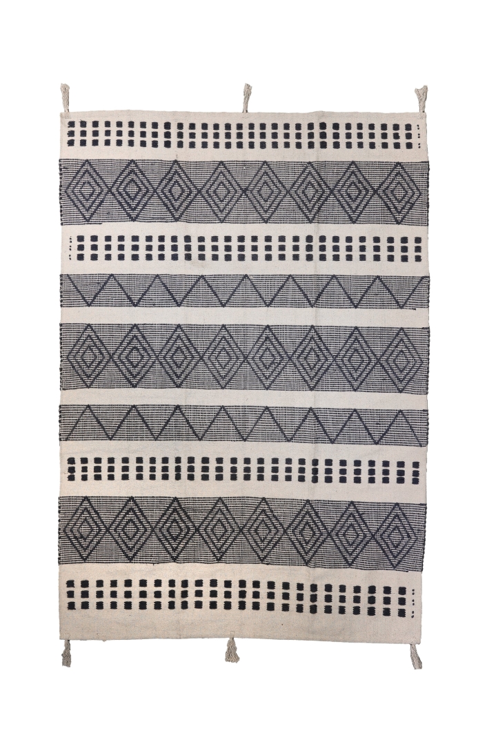 Berry Cotton Handmade Kilim Rug 0