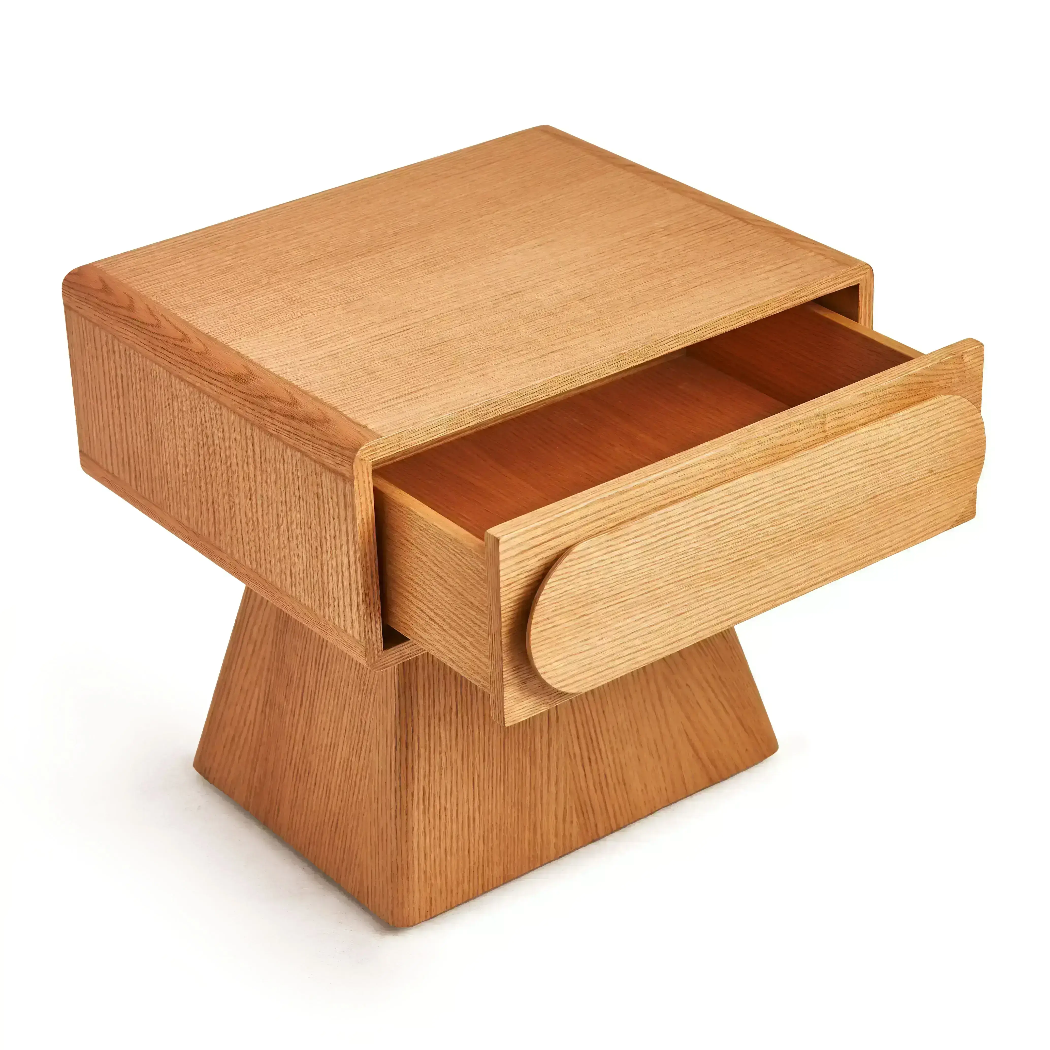 Block Nightstand  - Silver Sands 3