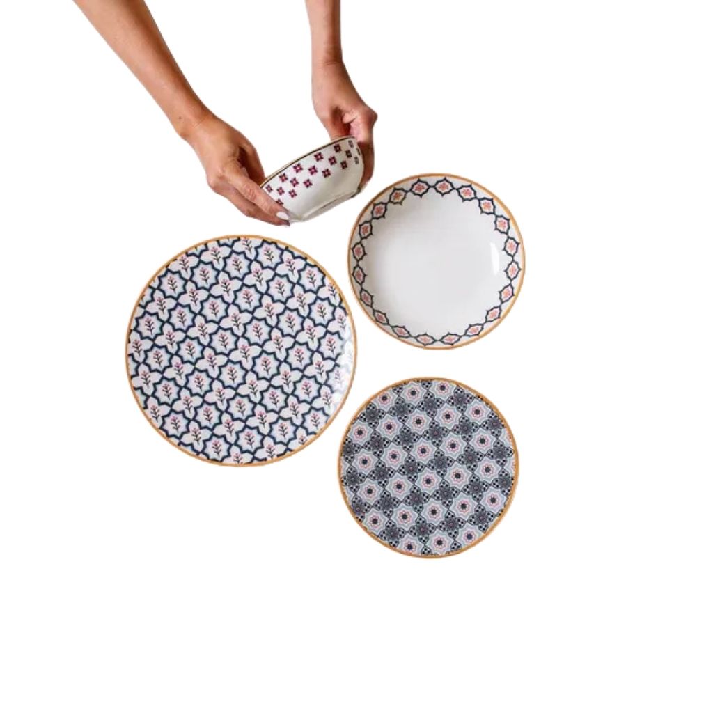 Fustat Plates Set (24 Pieces) 3