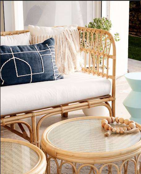 Blue Temple Cushion 2
