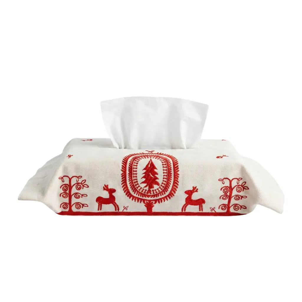 Deer Garden Tissue Box Cover 0